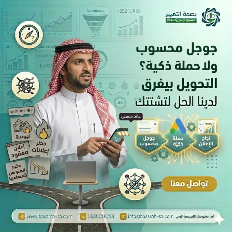 اعلانات قوقل الممولة في السعودية | Google Ads احترافية