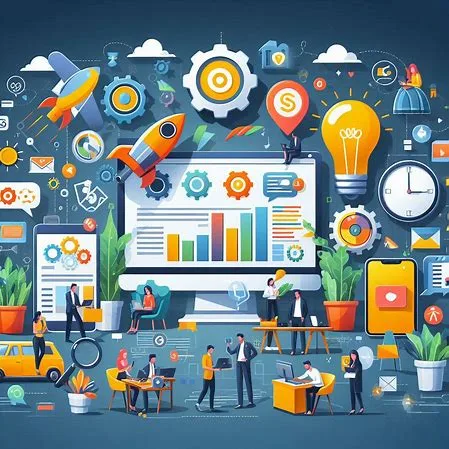 أطلق طاقتك التسويقية مع أقوى برنامج تأهيلي في التسويق الإلكتروني والمبيعات وخدمة العملاء