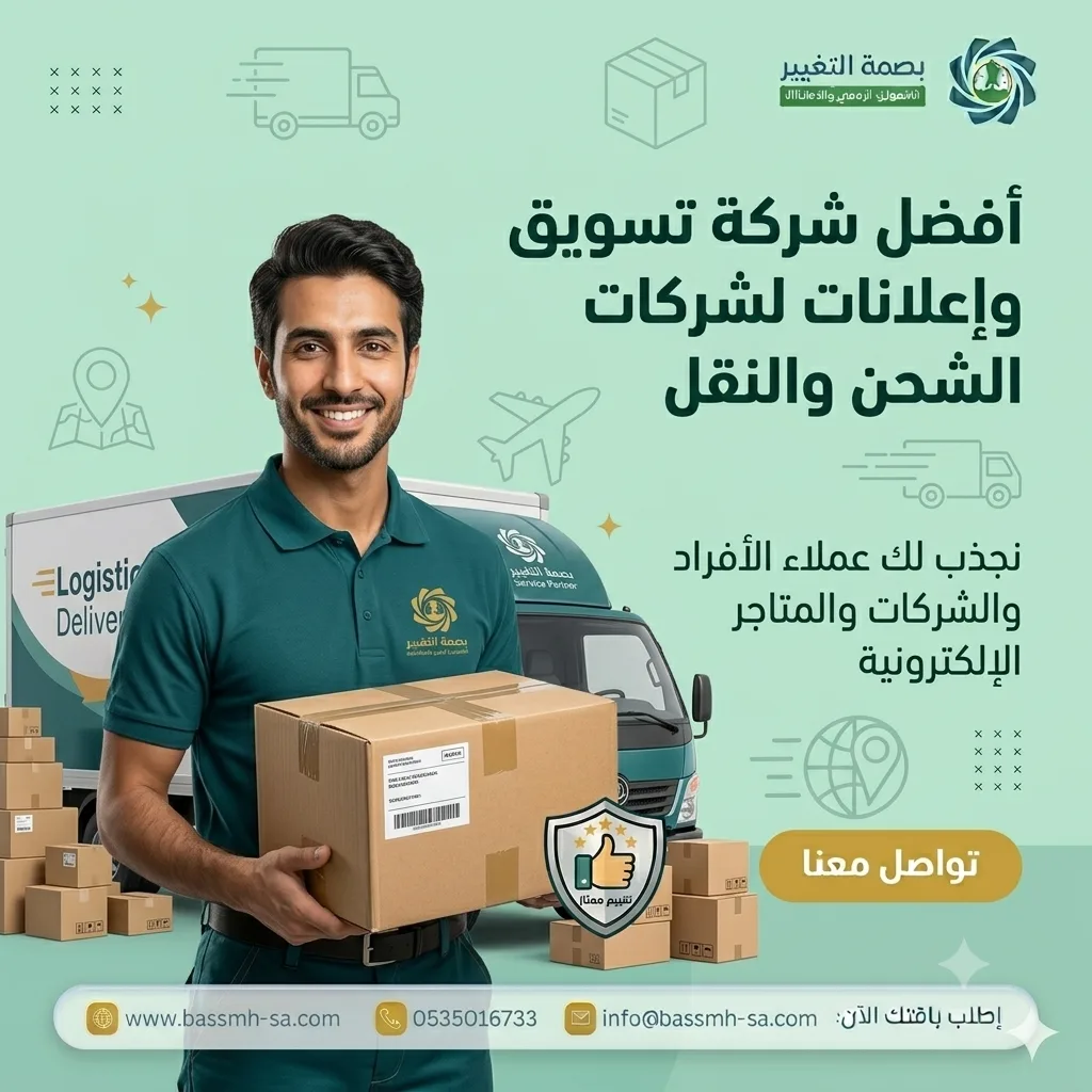 شريكك في تسويق الخدمات اللوجستية بالسعودية