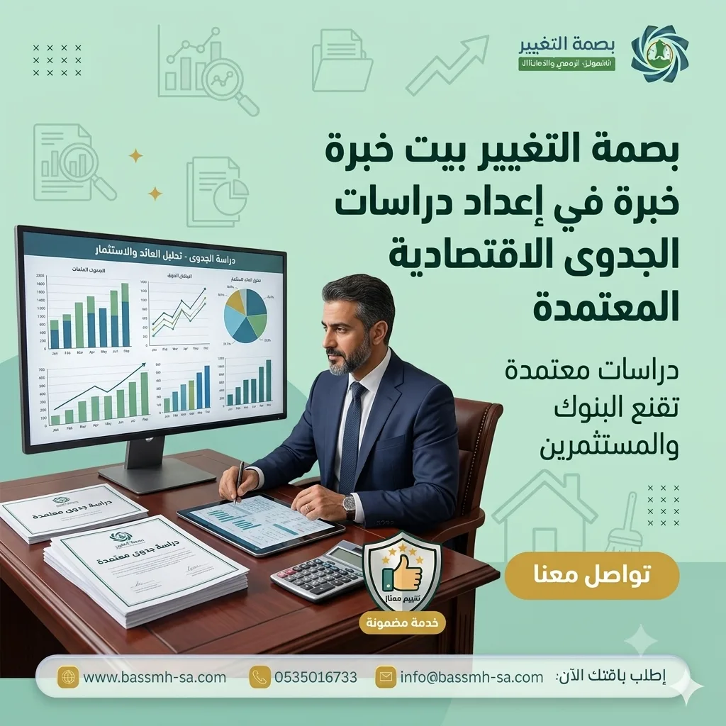دراسات جدوى اقتصادية معتمدة تبني قرارك الاستثماري