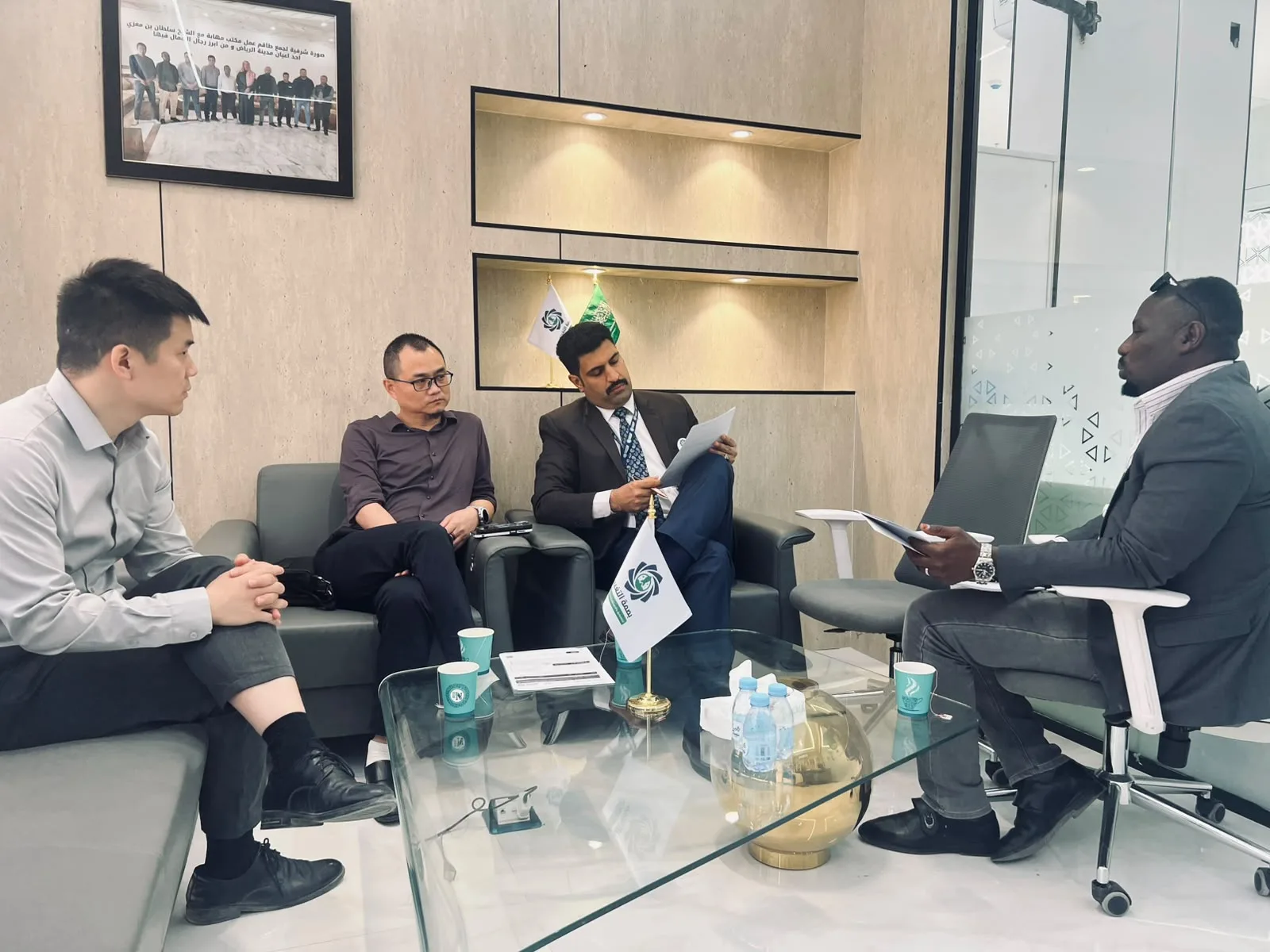 بصمة التغيير تستقبل وفد شركة شوماتش الصينية لبحث شراكة استراتيجية في التسويق الرقمي والإعلان — 4