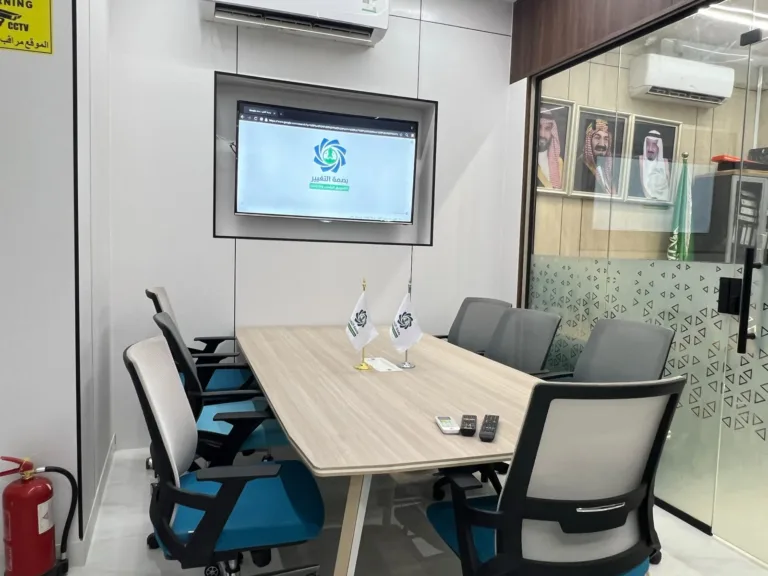 المقر الرئيسي لشركة بصمة التغيير للتسويق الرقمي في مدينة الرياض، حيث نقدم حلول التسويق الرقمي، وإدارة الحملات الإعلانية، وتحسين محركات البحث، وإدارة حسابات التواصل الاجتماعي، وتصميم المواقع الإلكترونية للشركات والمؤسسات.